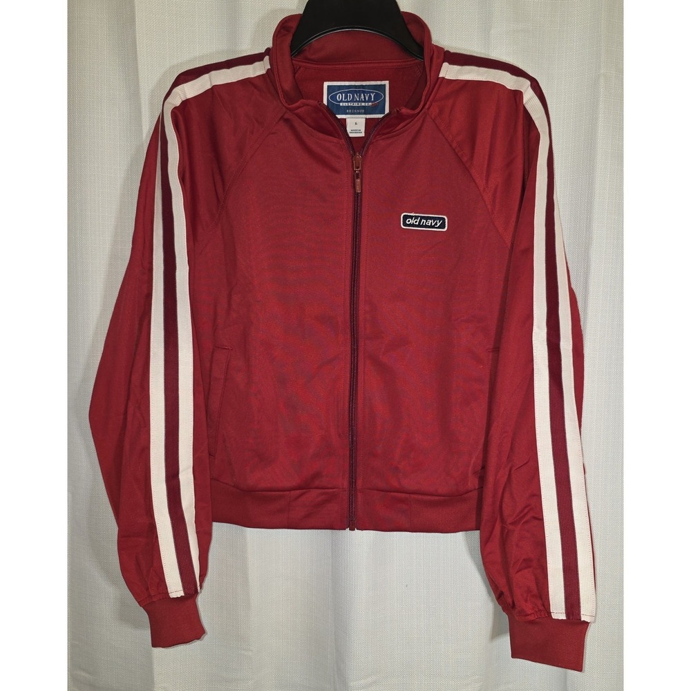 Old‎ Navy Red Track Jacket 94 Reissue Womens Size Large NWT